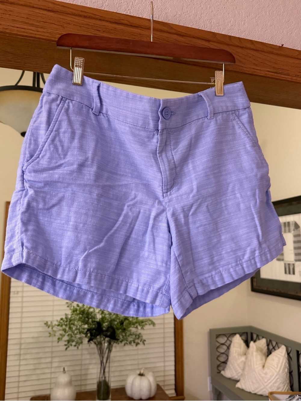 Women’s Casual Cotton-Blend Shorts